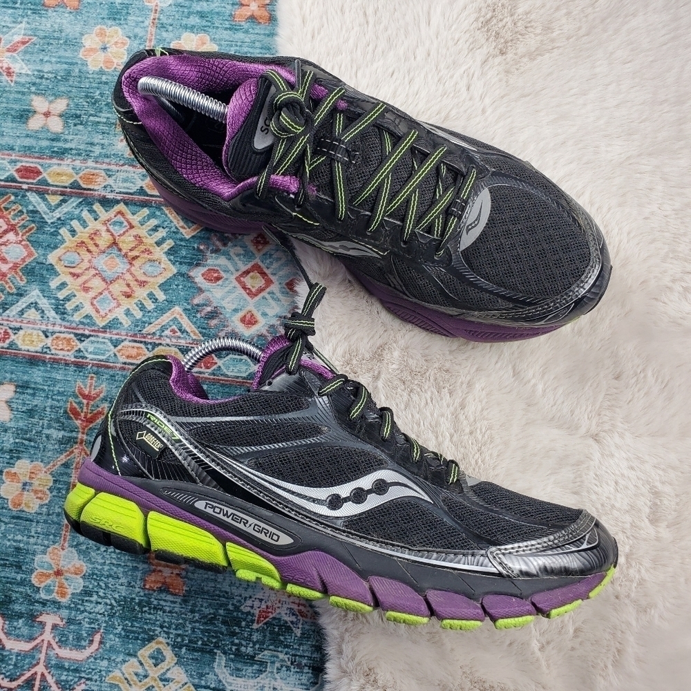 Saucony Ride 7 GTX Sneaker Power-Grid Gore-Tex S10244-1 Women US 10.5